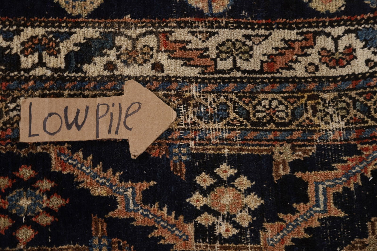 Pre-900 Antique Bakhtiari Vegetable Dye Persian Rug 9x15 - 15