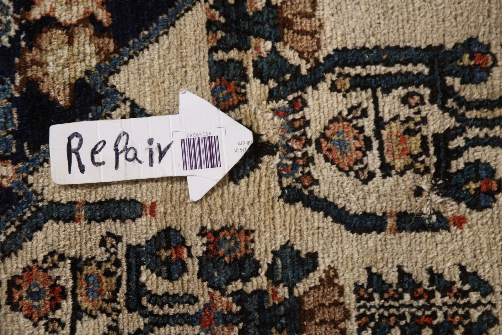 Pre-900 Antique Bakhtiari Vegetable Dye Persian Rug 9x15 - 17