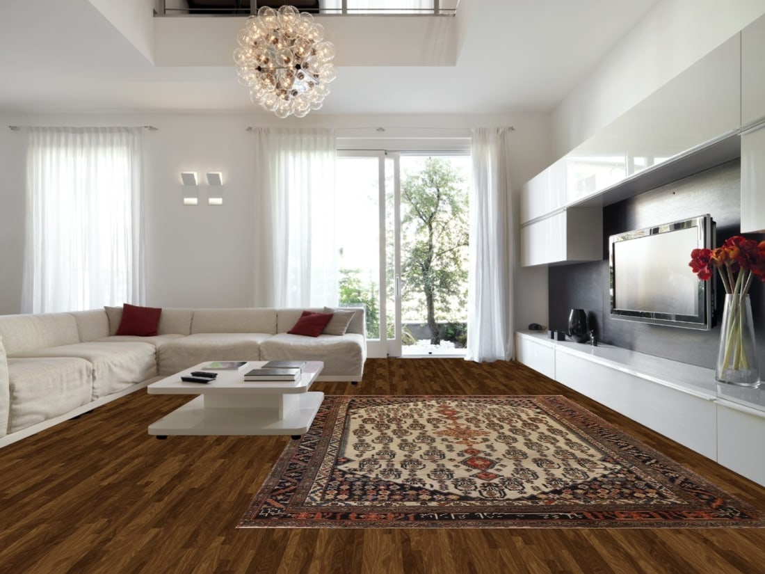 Pre-900 Antique Bakhtiari Vegetable Dye Persian Rug 9x15 - 2