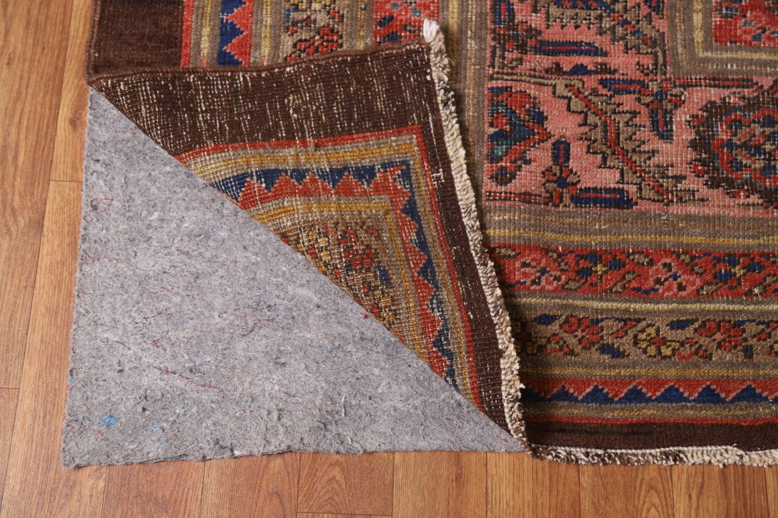 Pre-1900 Antique Heriz Bakhshayesh Vegetable Dye Persian Rug 10x15 - 8