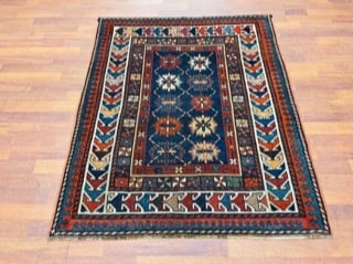 Antique kazak Caucasian Rug-2703 (1 of 7)