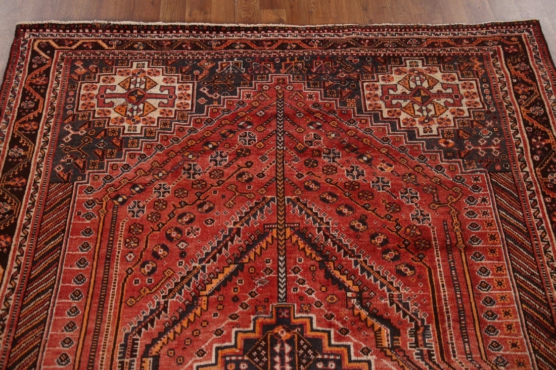Antique Shiraz Persian Area Rug 5x8 - 12