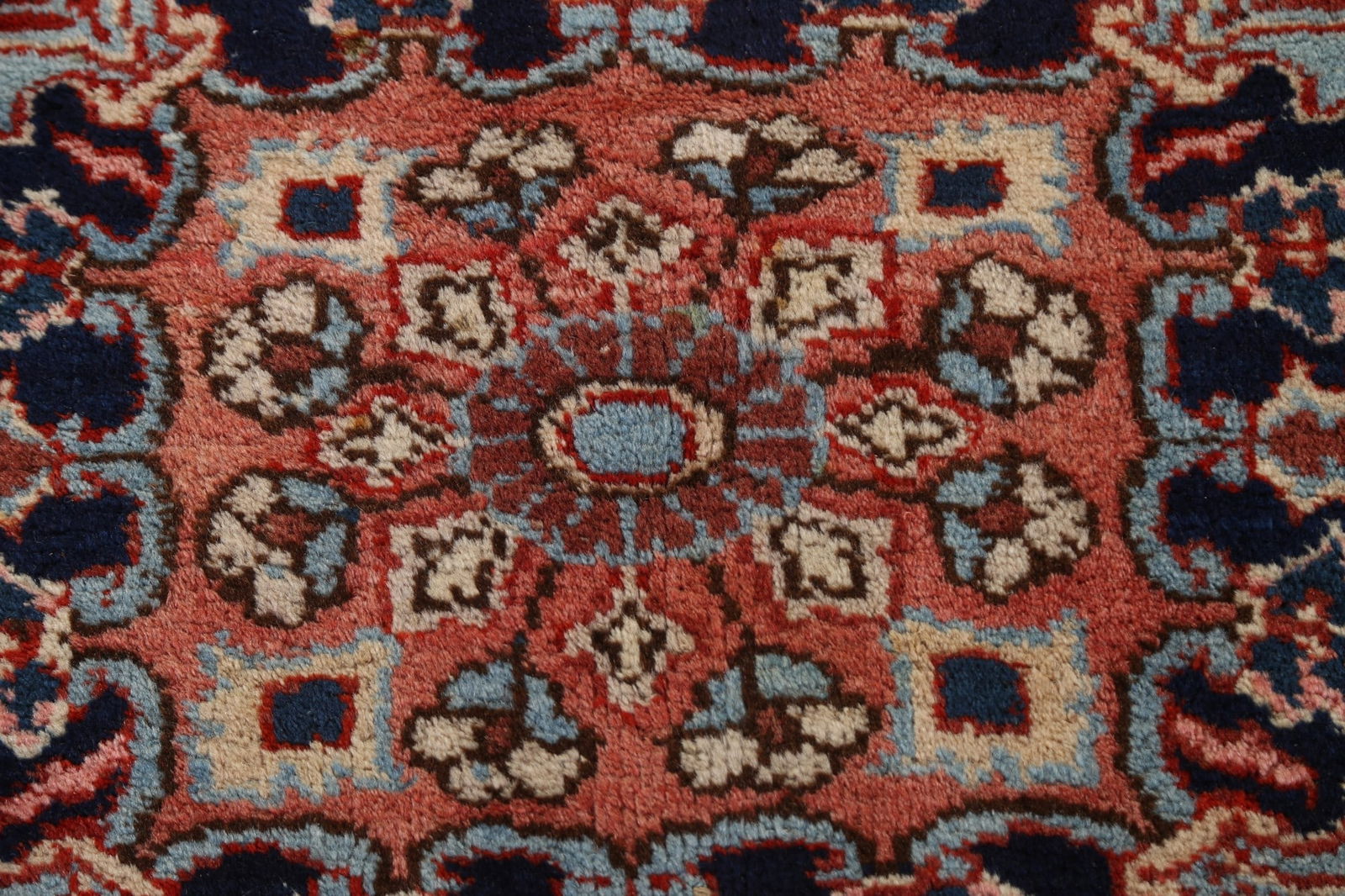 Antique Vegetable Dye Heriz Serapi Persian Area Rug 6x10 - 9
