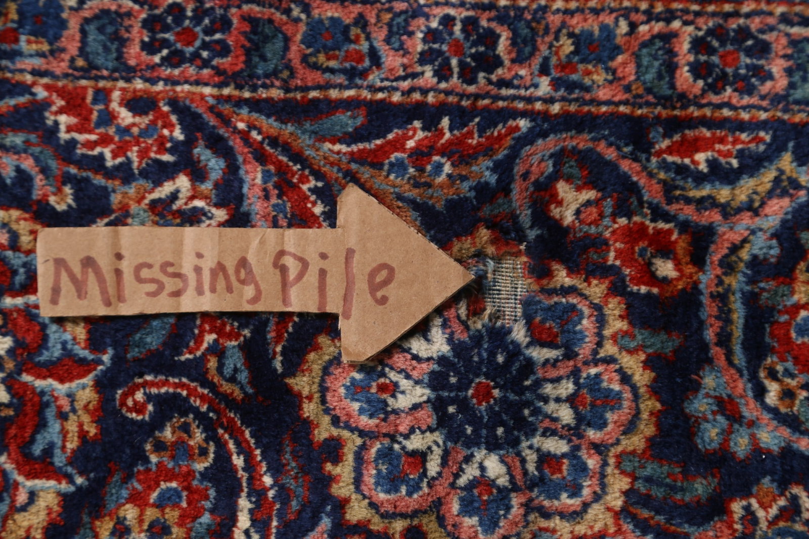 Antique Vegetable Dye Palace Size Kashan Persian Rug 11x21 - 16