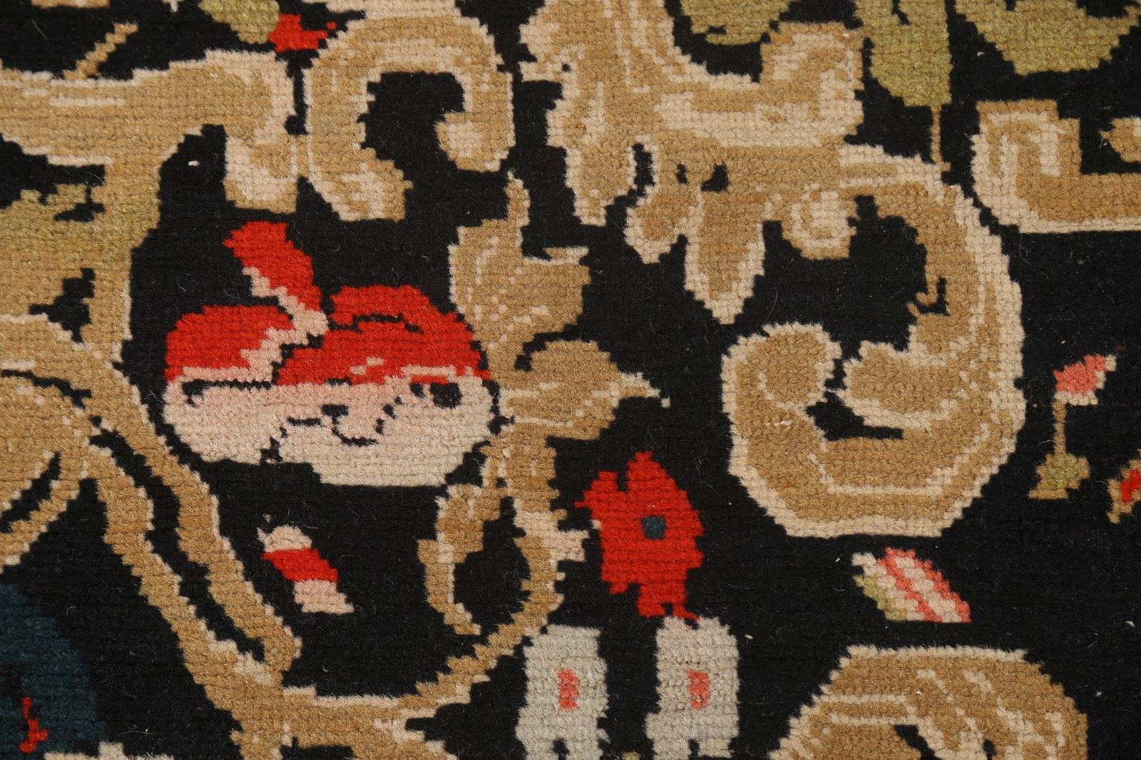 Antique Vegetable Dye Karabakh Runner Rug 3x13 - 11