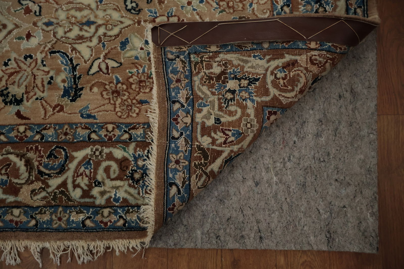 Antique Vegetable Dye Nain Persian Large Rug 13x24 - 5