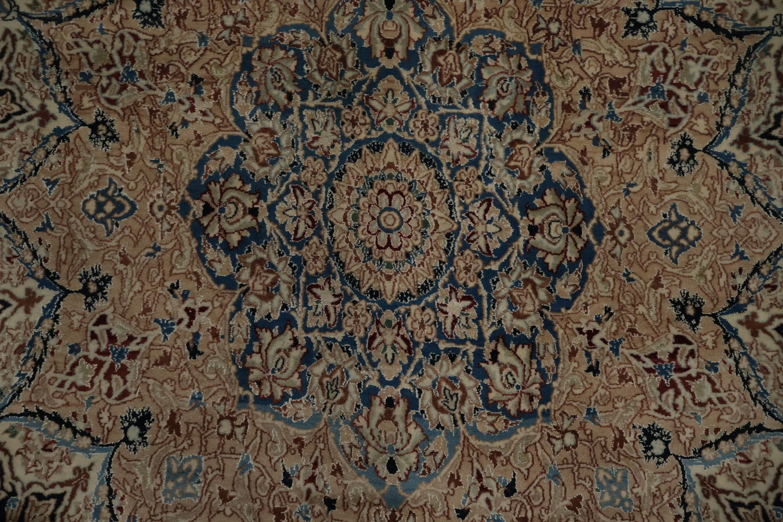 Antique Vegetable Dye Nain Persian Large Rug 13x24 - 6