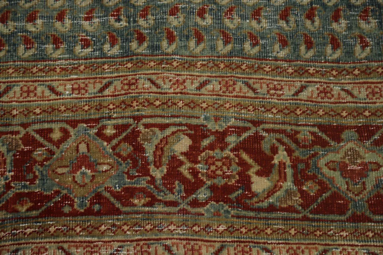 Antique Vegetable Dye Mahal Persian Area Rug 9x11 - 10