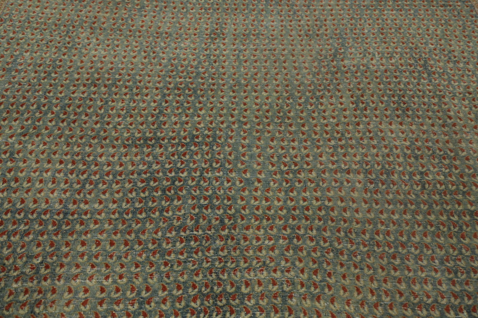 Antique Vegetable Dye Mahal Persian Area Rug 9x11 - 5