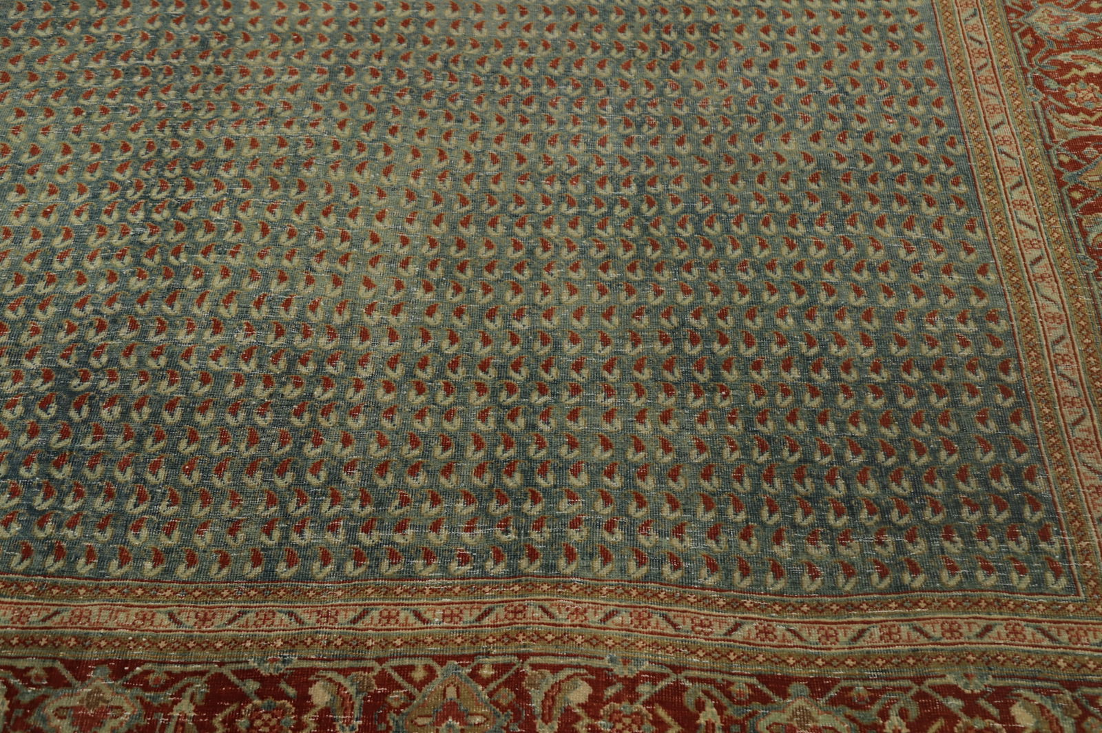 Antique Vegetable Dye Mahal Persian Area Rug 9x11 - 6