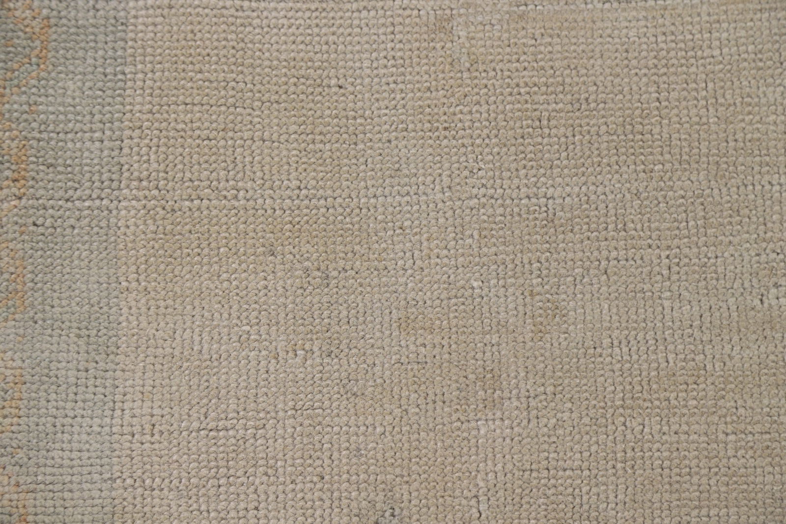 Antique Muted Turkish Oushak Runner Rug 3x36 - 10