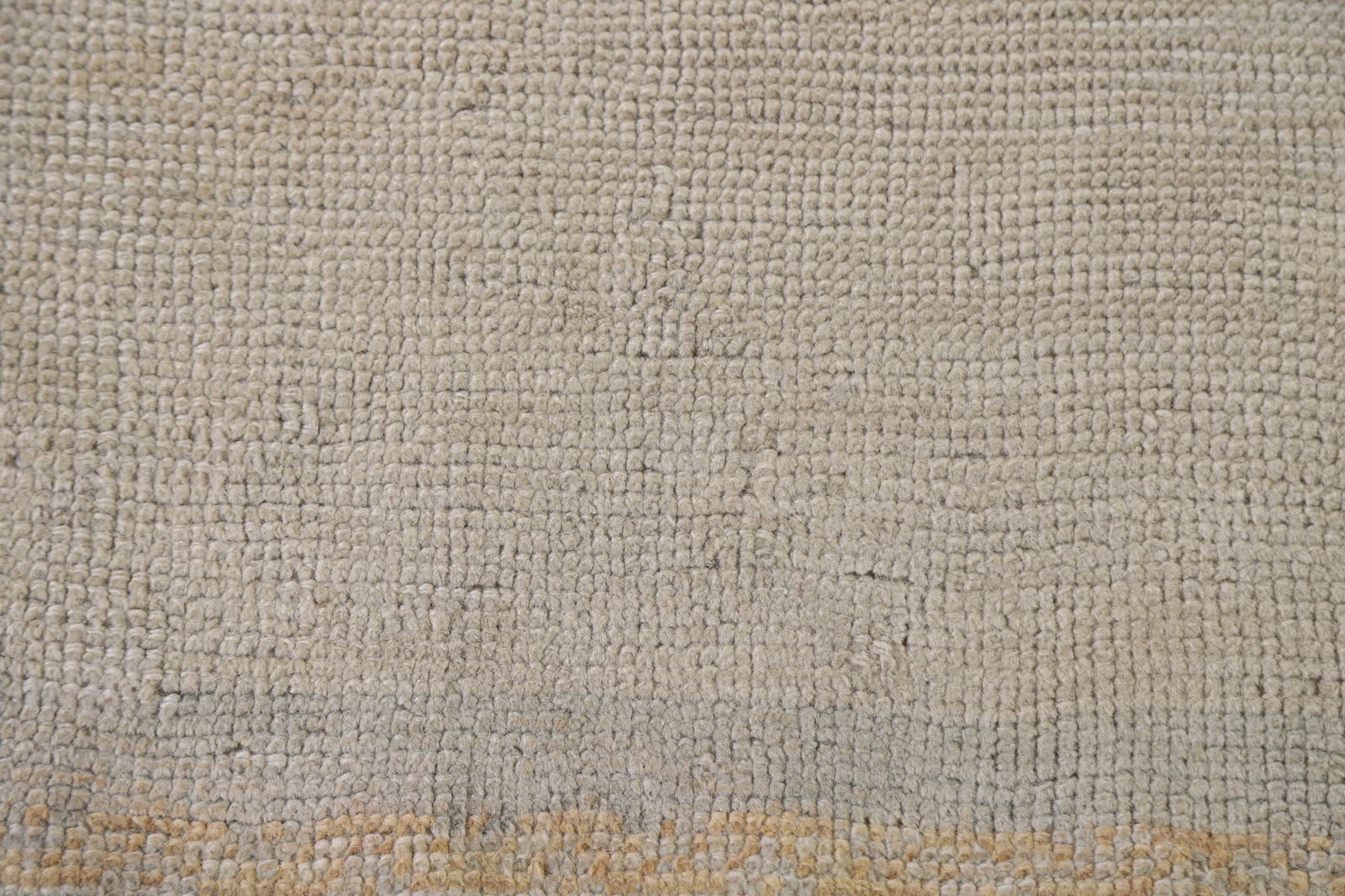 Antique Muted Turkish Oushak Runner Rug 3x36 - 11