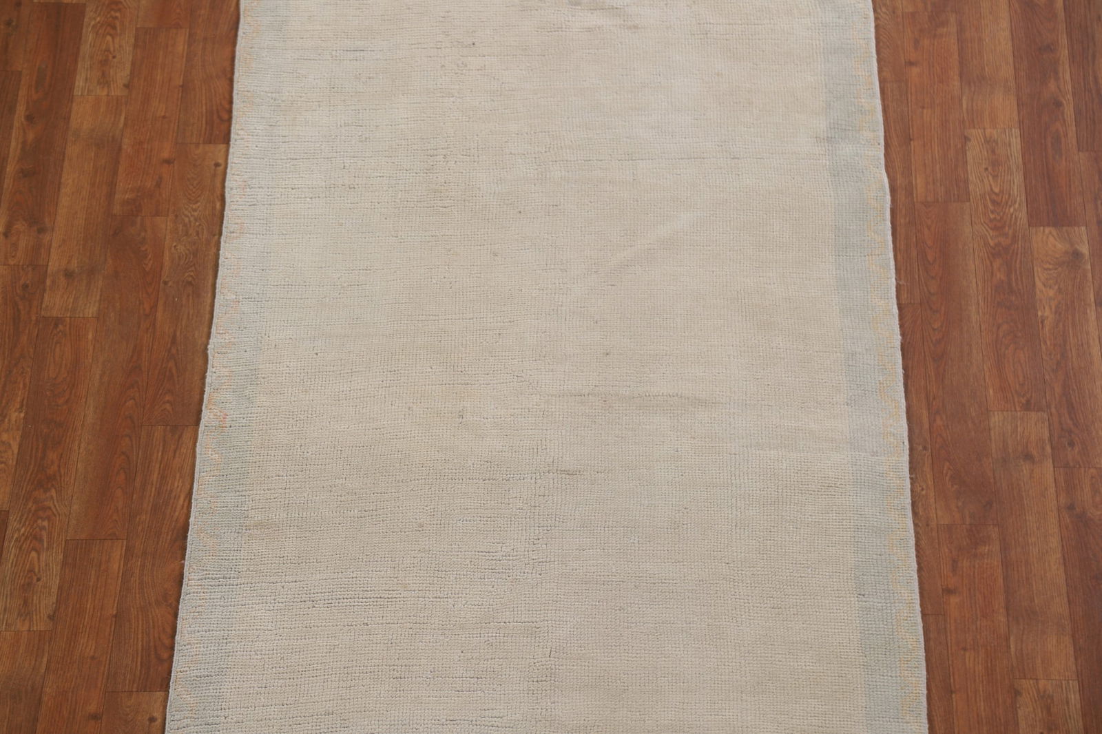 Antique Muted Turkish Oushak Runner Rug 3x36 - 6