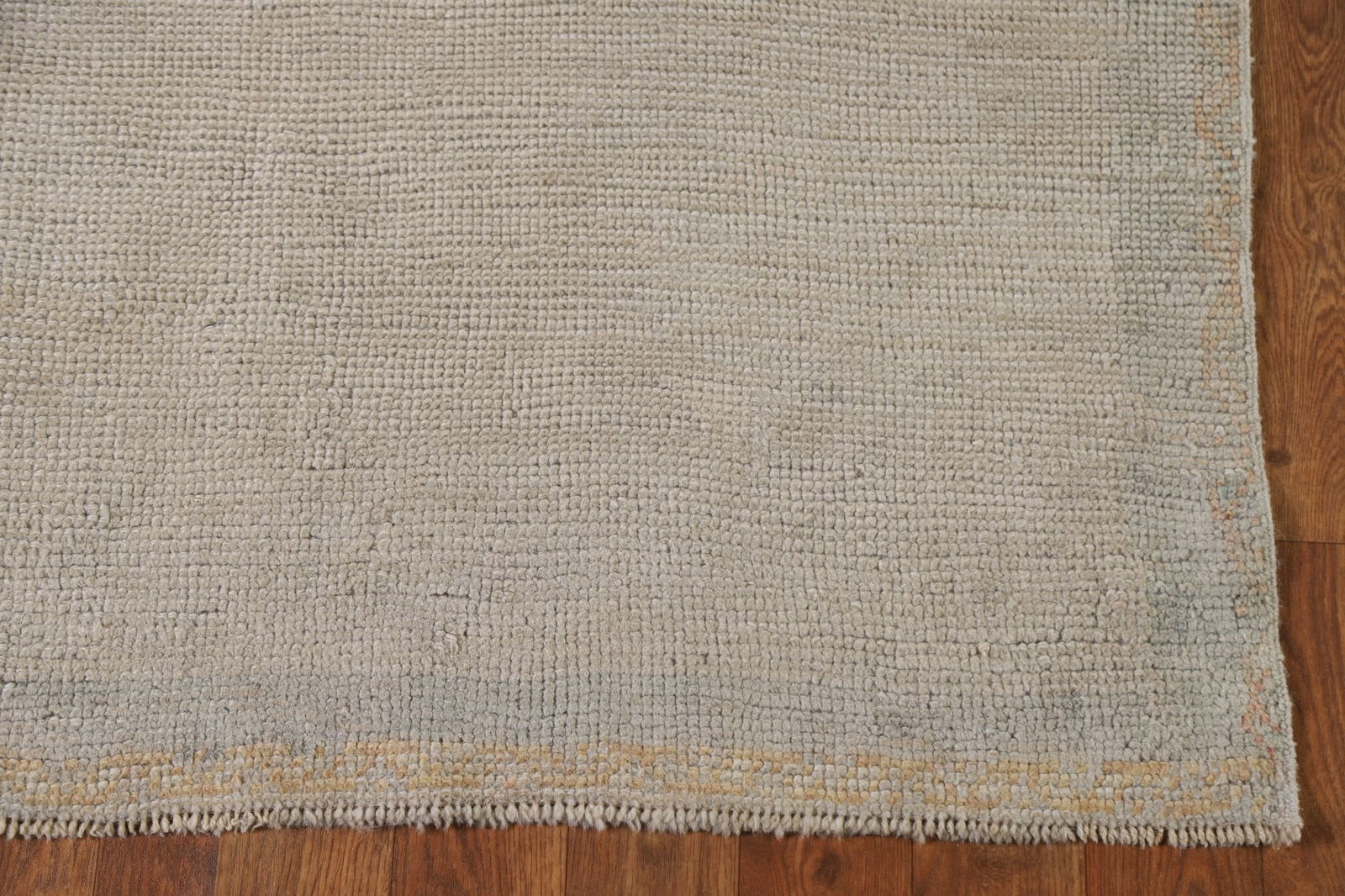 Antique Muted Turkish Oushak Runner Rug 3x36 - 8