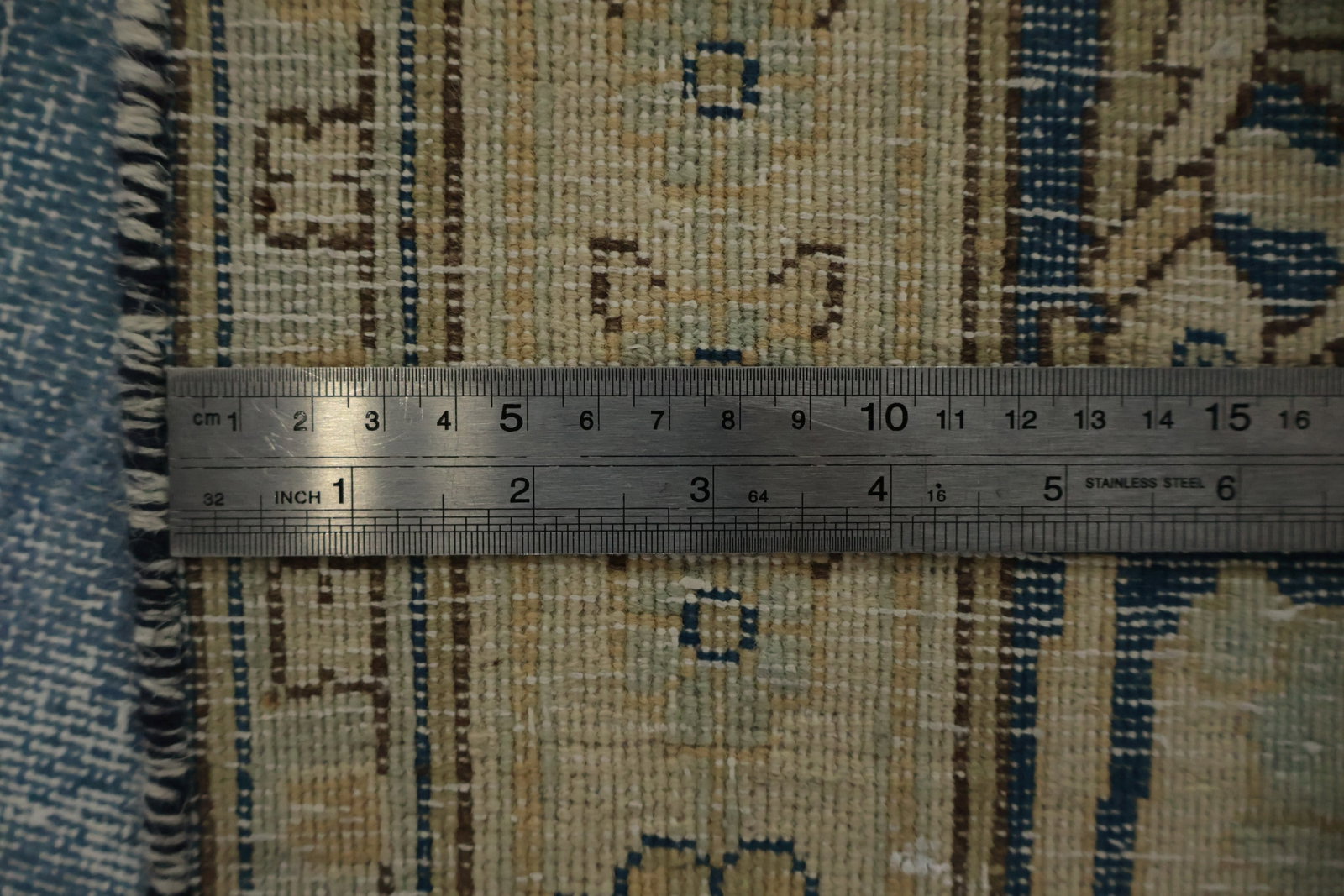 Vegetable Dye Antique Kerman Persian Area Rug 9x13 - 18