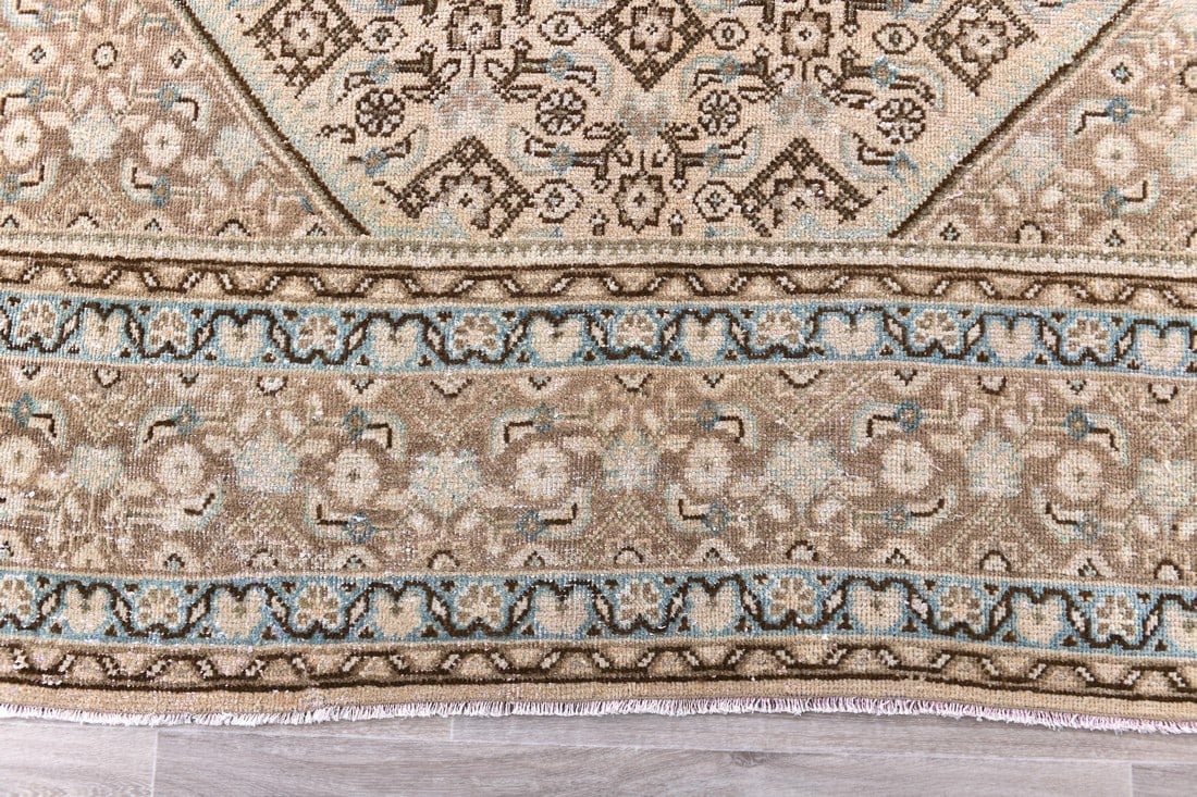 9'8'' x 12'9'' Unique Handmade Vintage Rug - 242588 - 10