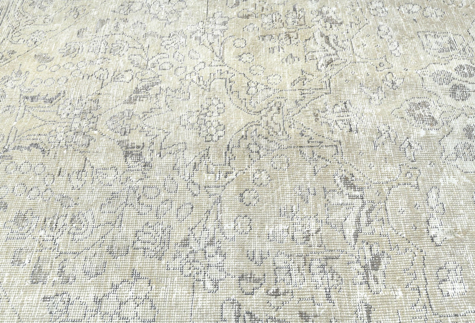 Antique Floral Traditional 5X8 Distressed Vintage Oriental Rug - 6