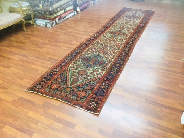 Antique Persian Malayer Runner-3976 - 3