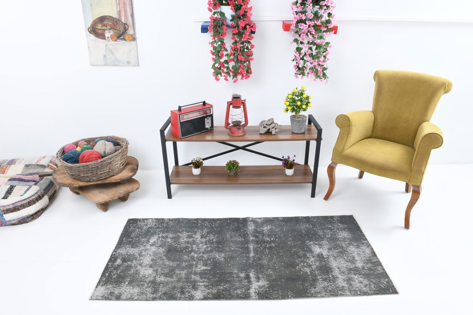 2'5'' x 5'6'' Turkish Vintage Runner Rug - 7146 - 2