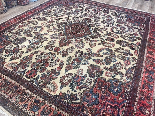 Antique Persian Hamadan Rug-1403 - 3