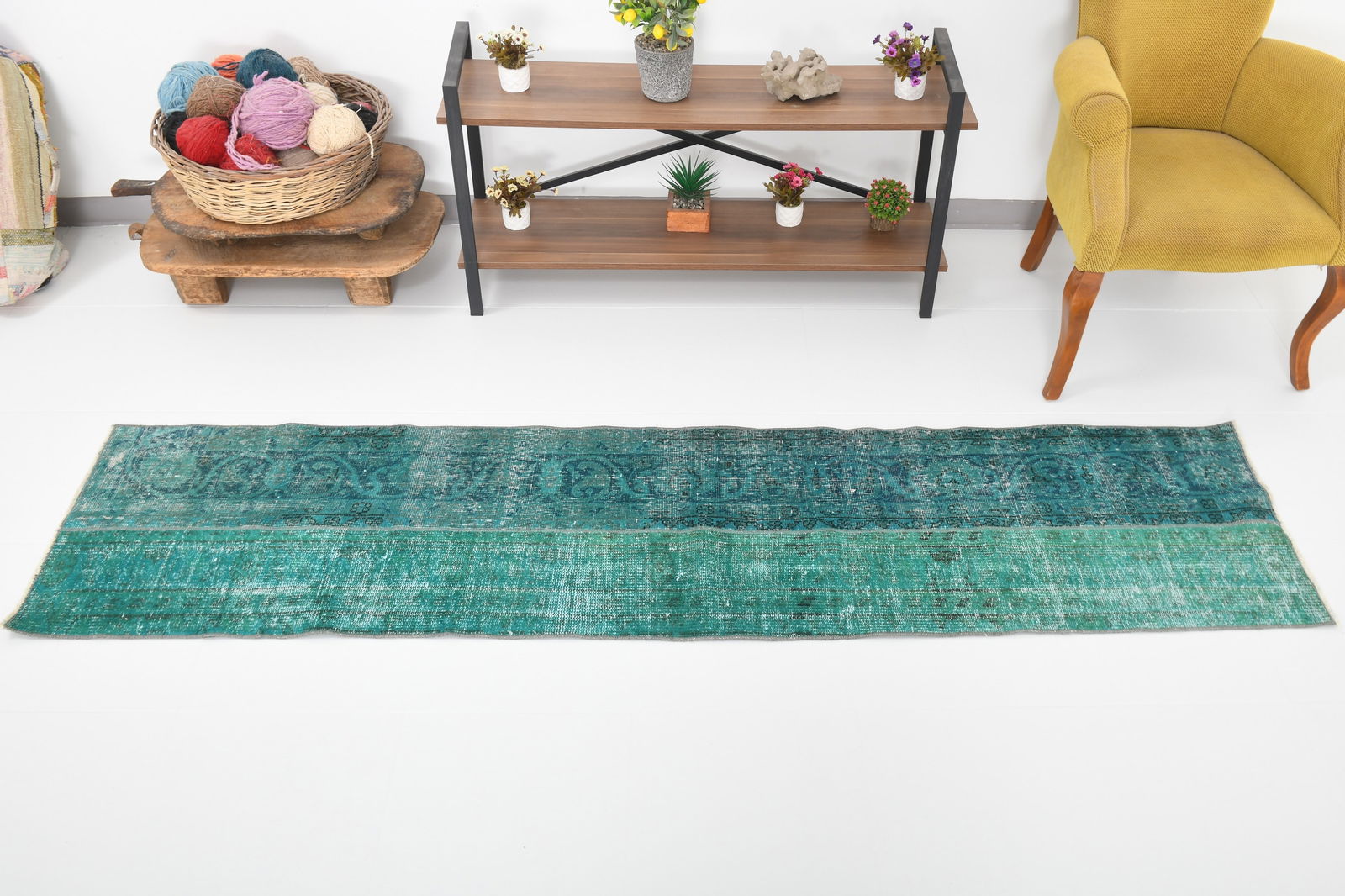 1'11'' x 8'3'' Decorative Vintage Rug - 24624 - 3