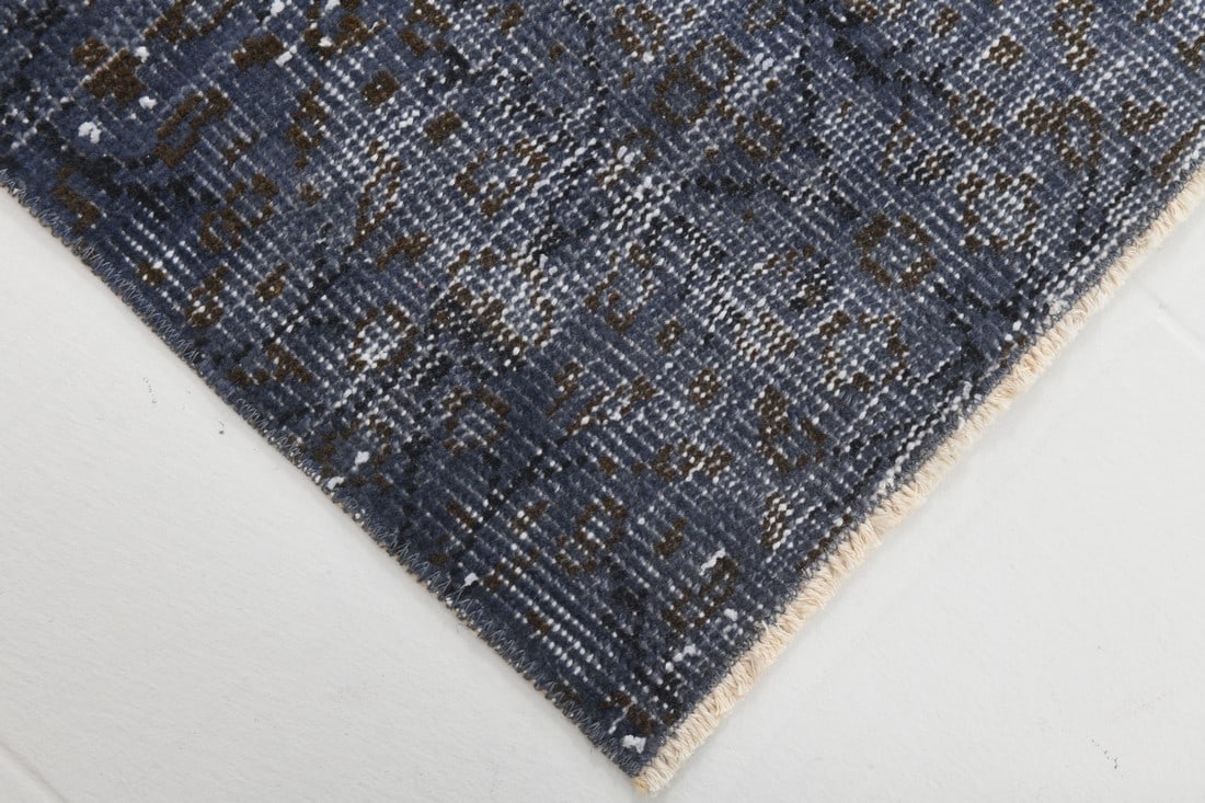 4'10'' x 7'11'' Handmade Vintage Wool Rug - 24778 - 13