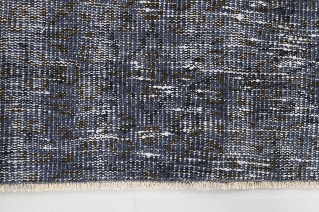 4'10'' x 7'11'' Handmade Vintage Wool Rug - 24778 - 15