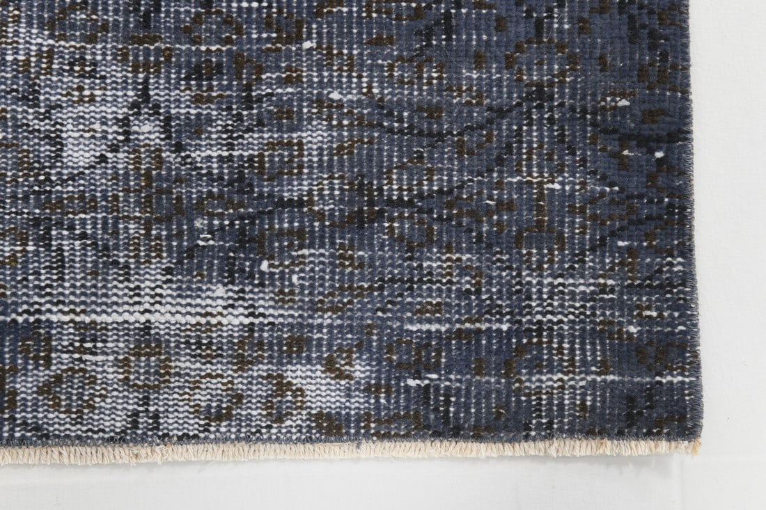 4'10'' x 7'11'' Handmade Vintage Wool Rug - 24778 - 16