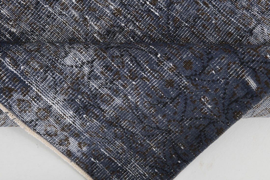 4'10'' x 7'11'' Handmade Vintage Wool Rug - 24778 - 19