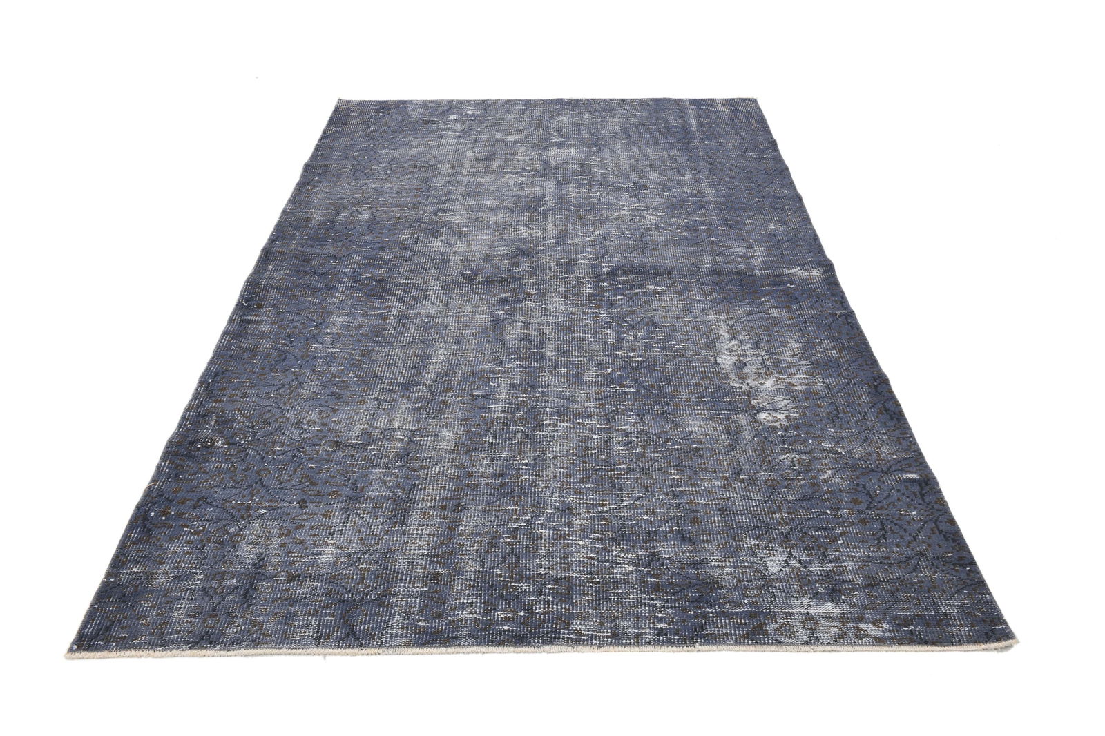 4'10'' x 7'11'' Handmade Vintage Wool Rug - 24778 (1 of 20)