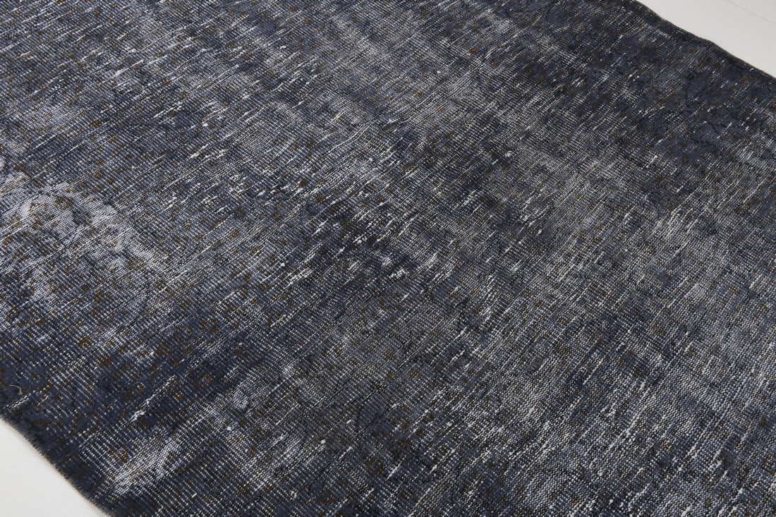 4'10'' x 7'11'' Handmade Vintage Wool Rug - 24778 - 7