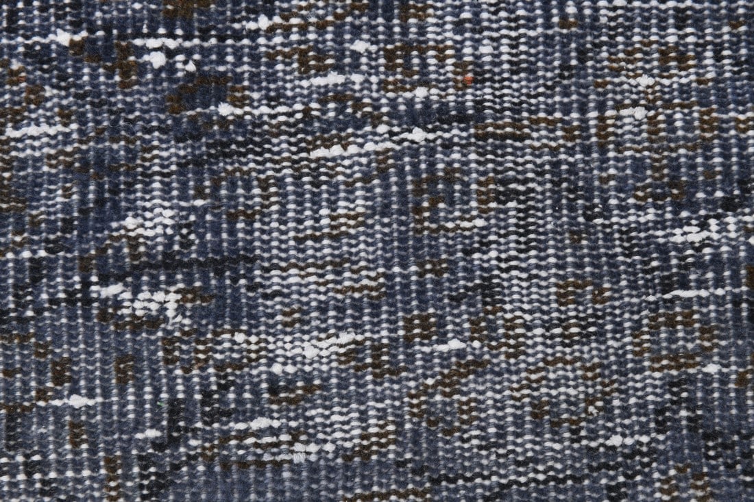 4'10'' x 7'11'' Handmade Vintage Wool Rug - 24778 - 9