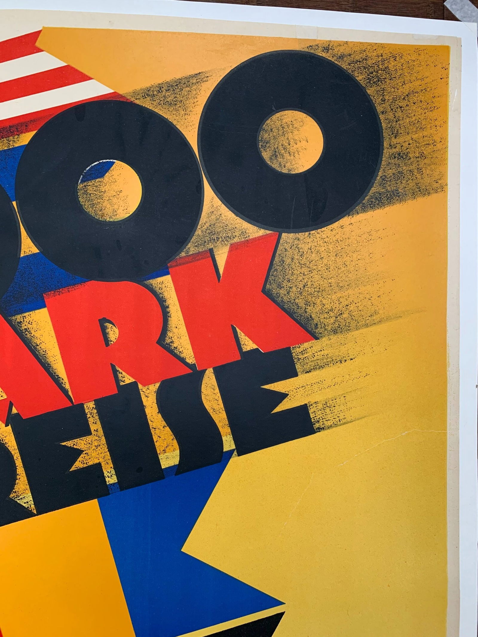 Der Gerade Weg - Art By Engel Hardt (1931) 33x48 German Newpaper Poster LB - 5