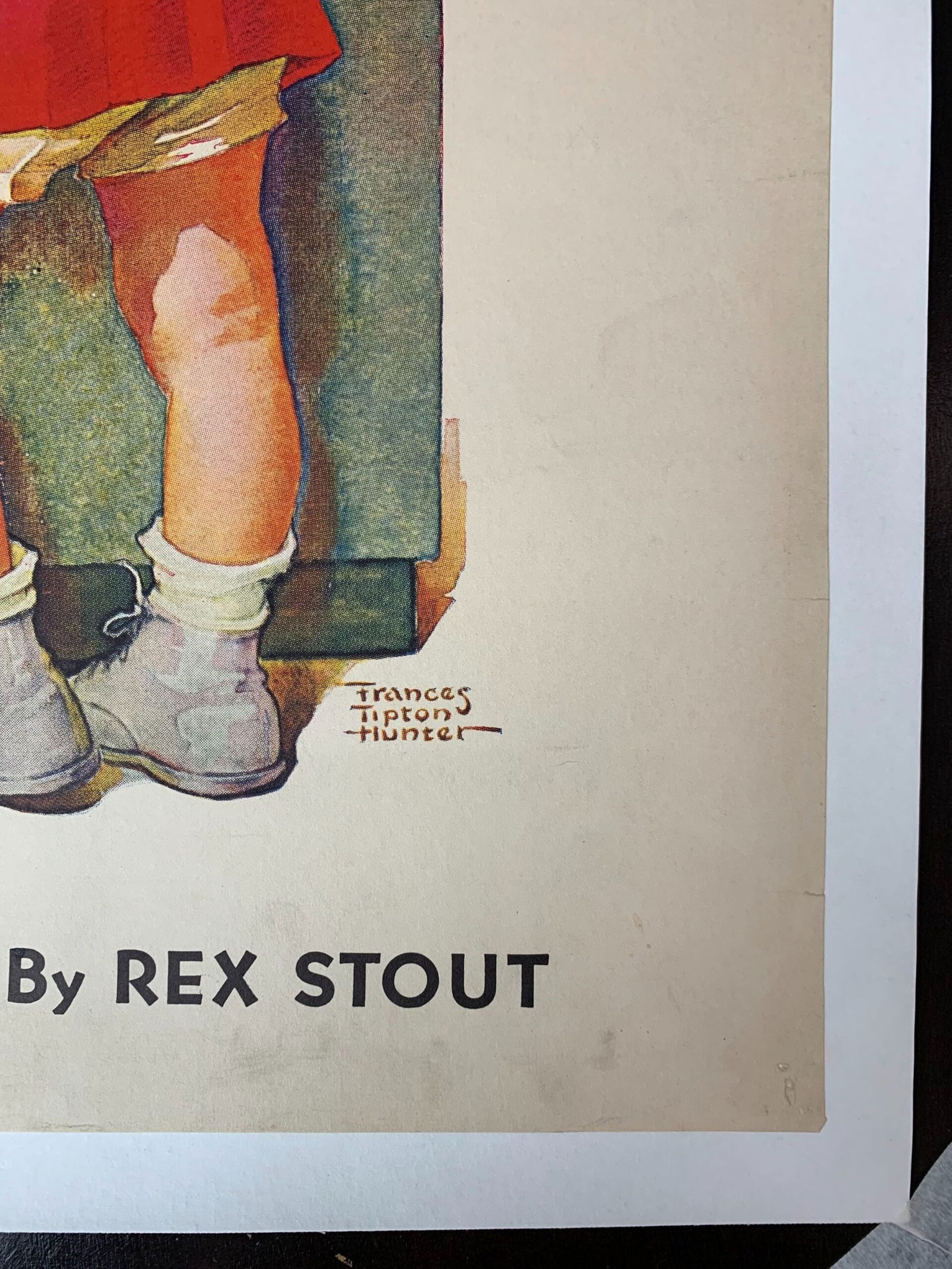 22x27.5 1939 Newstand Poster Saturday Evening Post - Art By Frances Tipton Hunter penny Candy LB - 4