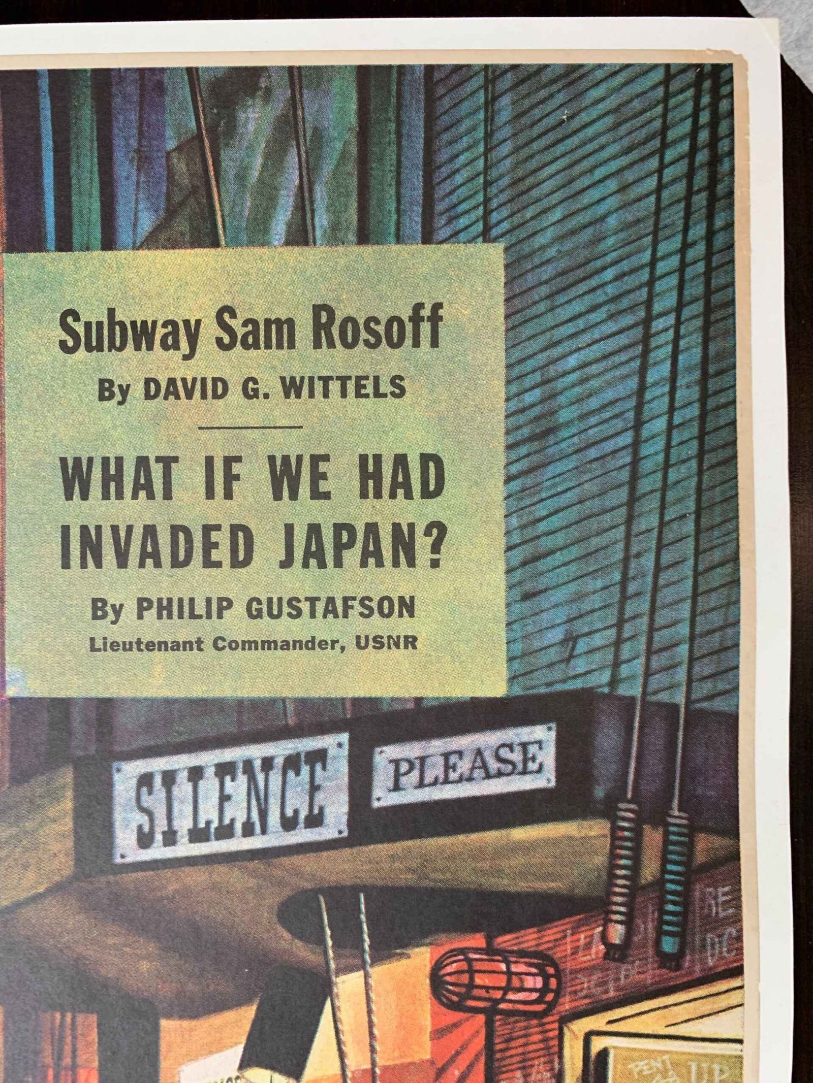 21.75x28 1946 Newstand Poster Saturday Evening Post - Art By Stevan Dohanos backstage At The Met LB - 3