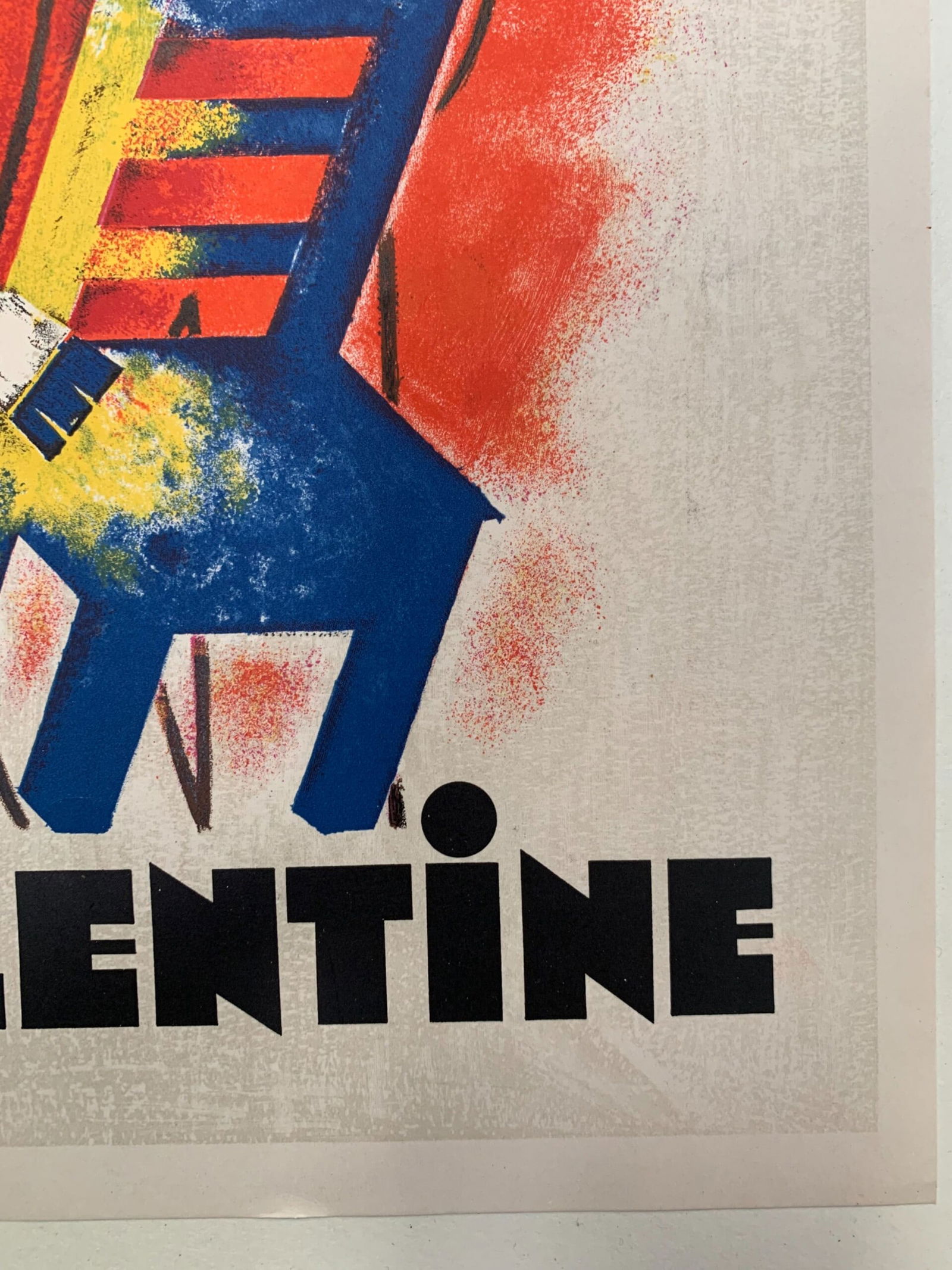 Valentine - Art Charles Loupot (1929) 9.125 x 12.25 French Advertising Poster - 5