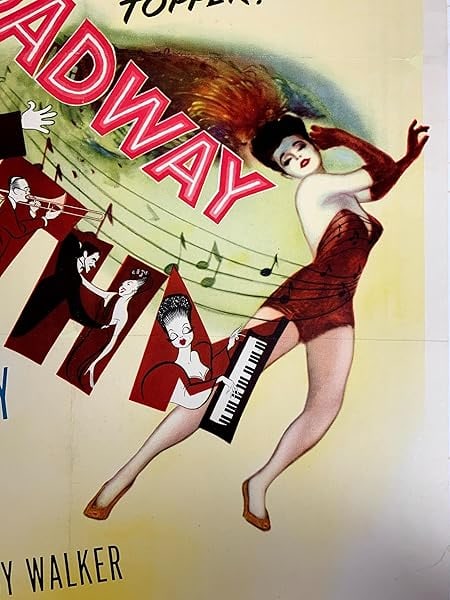 Broadway Rhythm - Art By Hirschfeld (1944) US One Sheet Movie Poster LB - 5