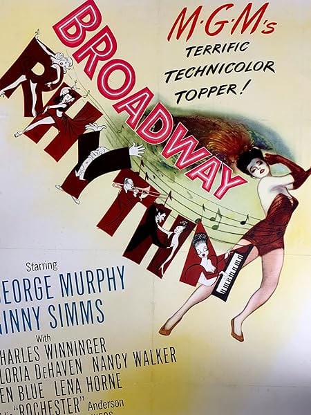 Broadway Rhythm - Art By Hirschfeld (1944) US One Sheet Movie Poster LB - 6