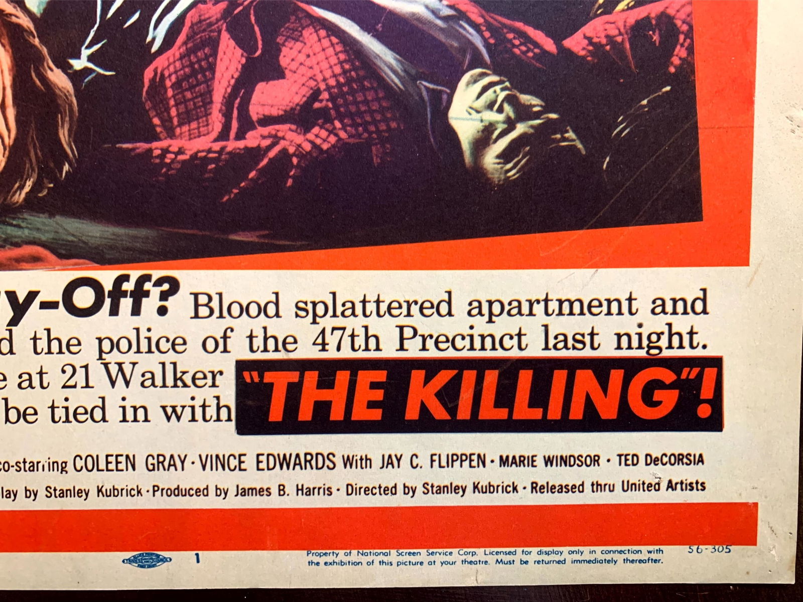 The Killing (1956) Title Card And Lobby Card (x2) - 4