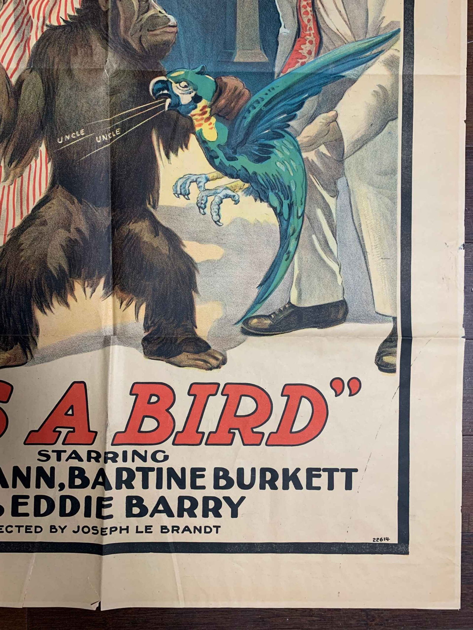 It's a Bird - L-Ko Komedy Feature (1919) US One Sheet Movie Poster - 4