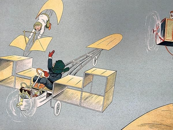 Sky Madness #2 - Art By Fernand Fernel (1910) 10.625x34.5 French Advertising Poster LB - 7