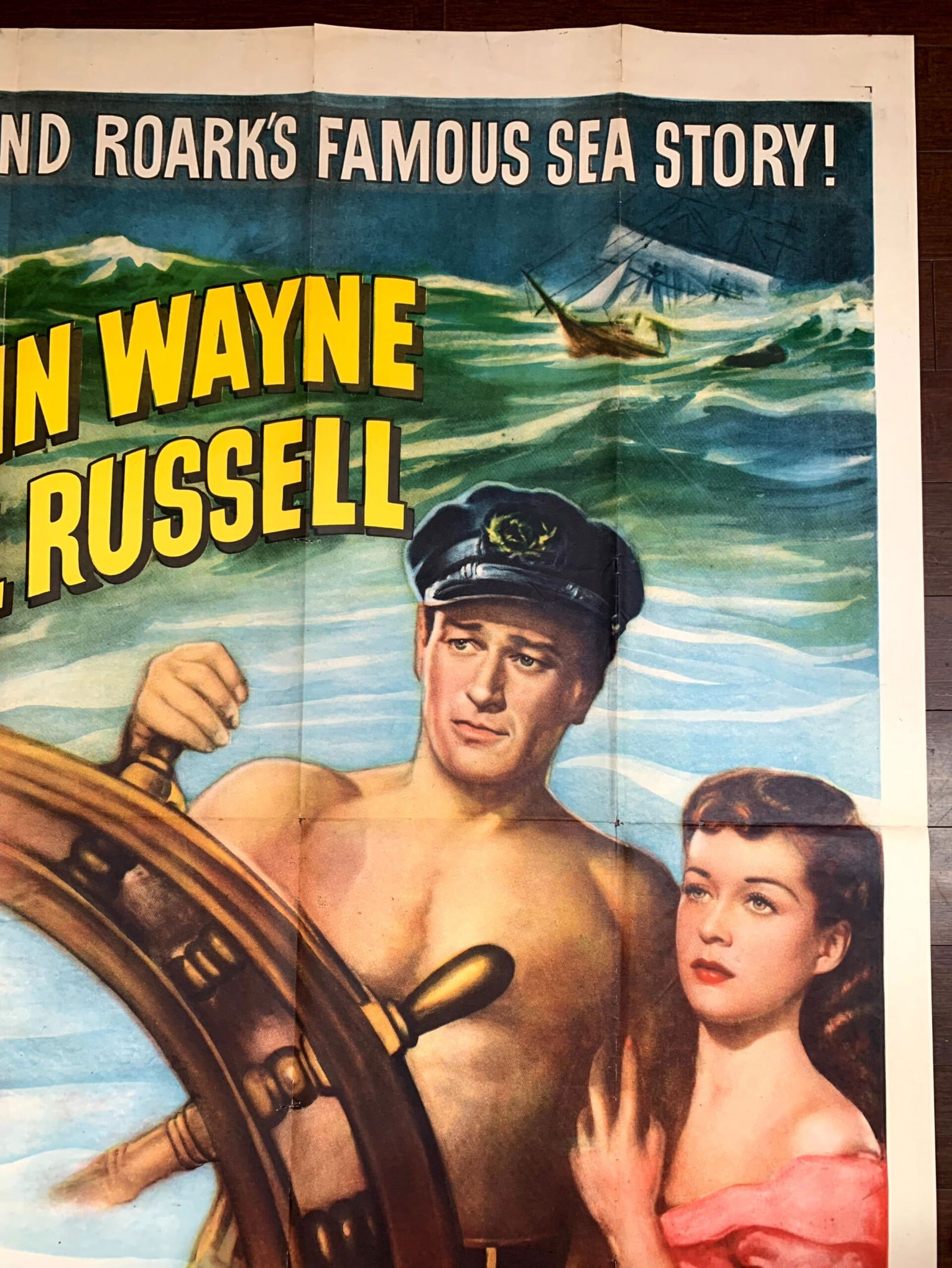 Wake Of The Red Witch - John Wayne (1949) US Three Sheet Movie Poster - 4