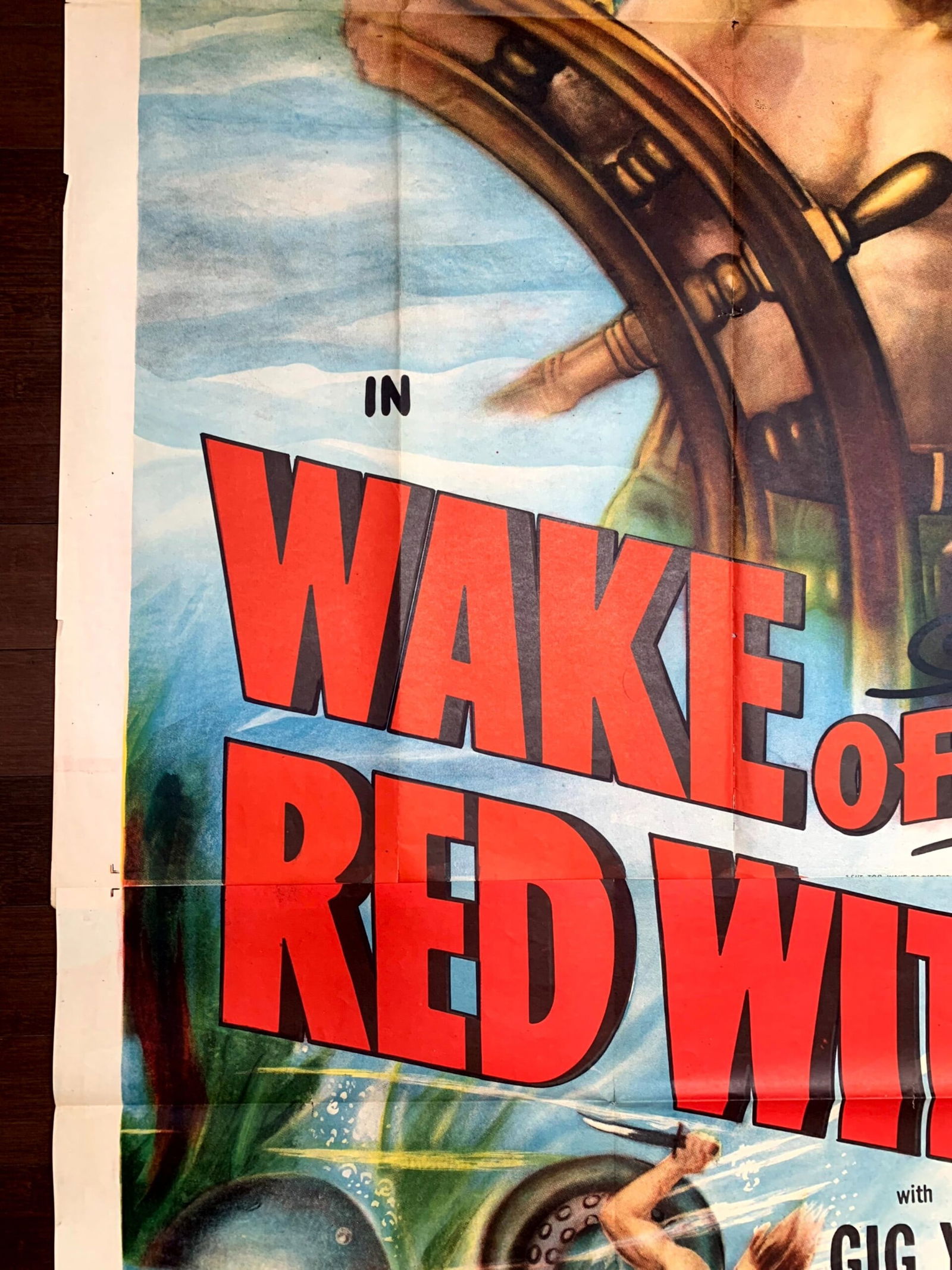 Wake Of The Red Witch - John Wayne (1949) US Three Sheet Movie Poster - 9