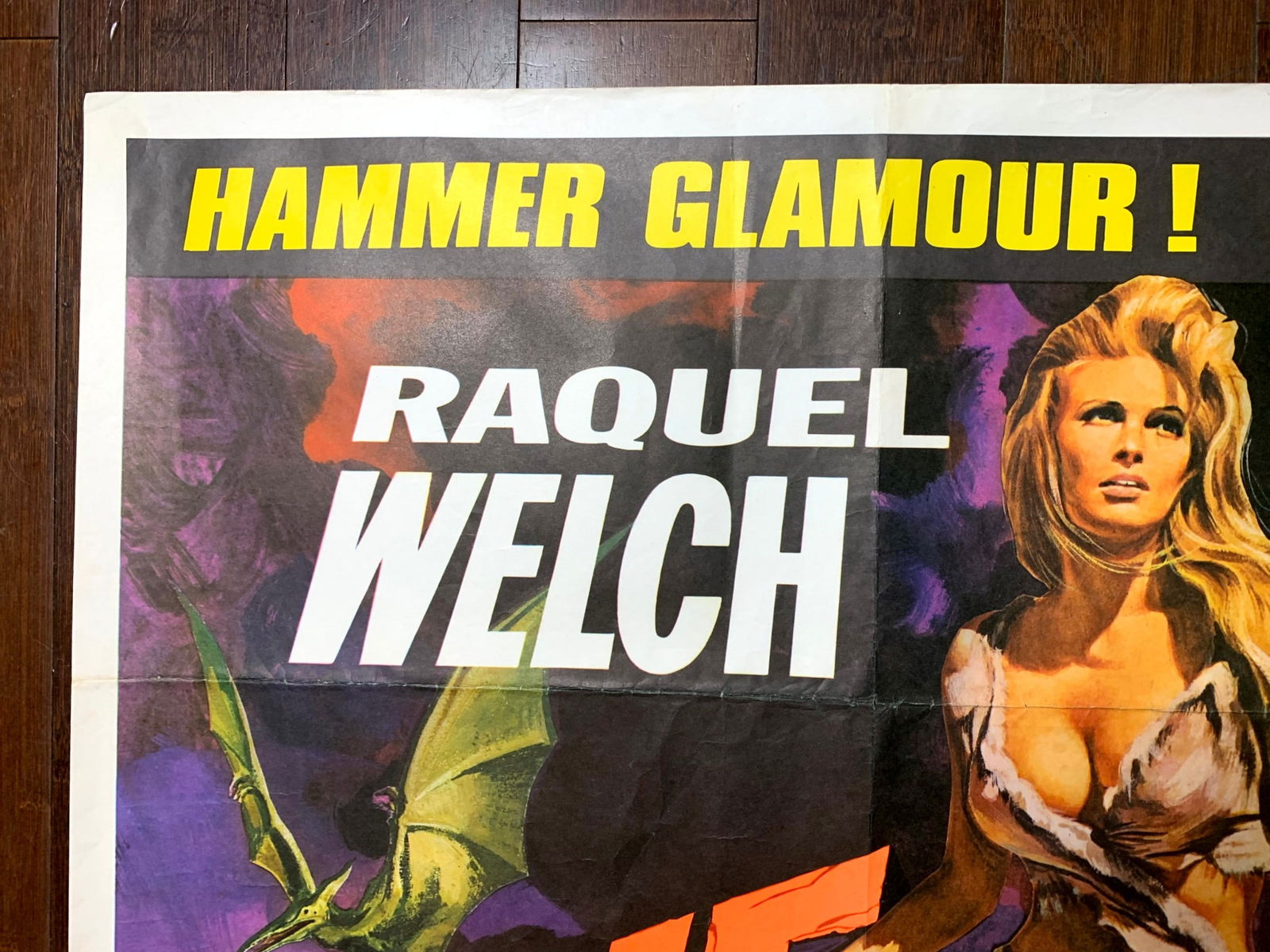 She/one Million Years B.C. (1966) UK Quad Movie Poster - 4