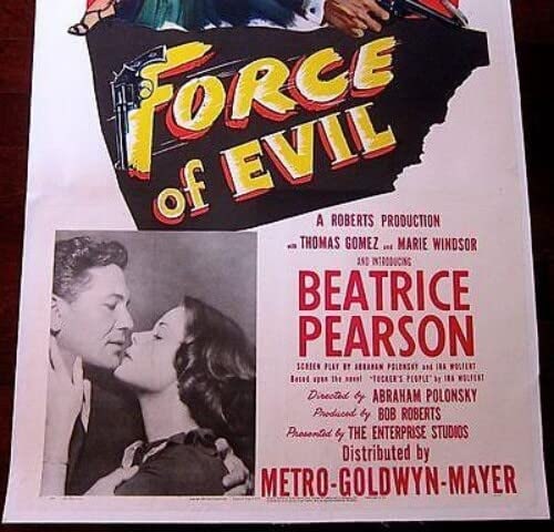 Force Of Evil (1948) LB 3 SH Garfield Puts Body & Soul Into Film Noir! - 4