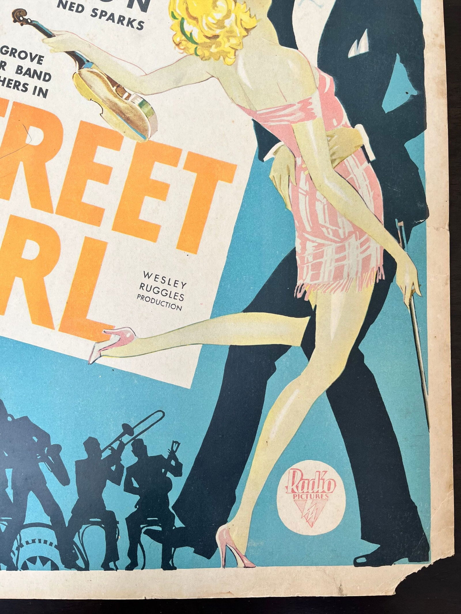 Street Girl - Betty Compson (1929) US Window Card Movie Poster - 2