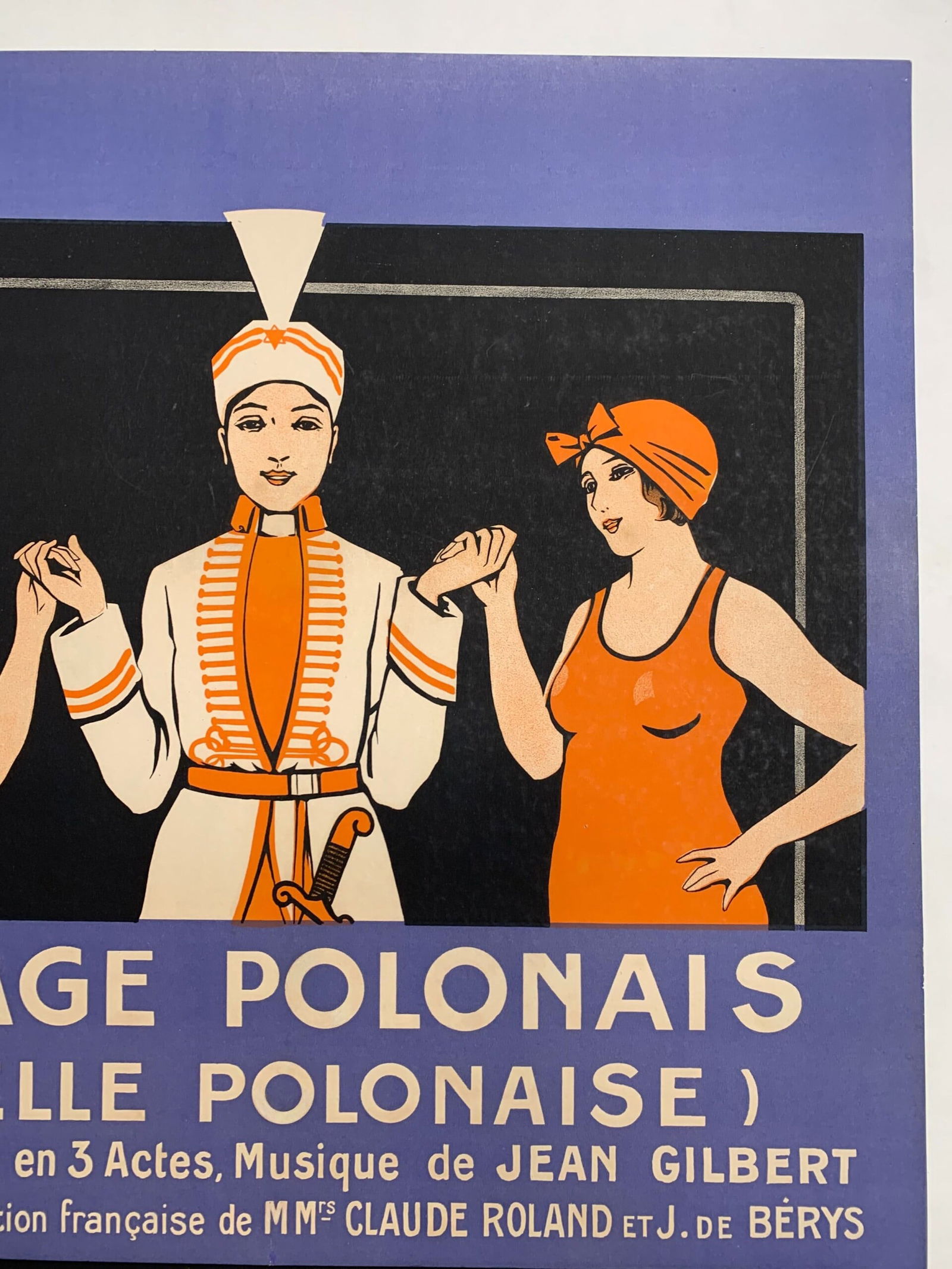 Menage Polonais - Art Georges Dorival (1914) 23.5 x 31 French Lithograph LB - 3