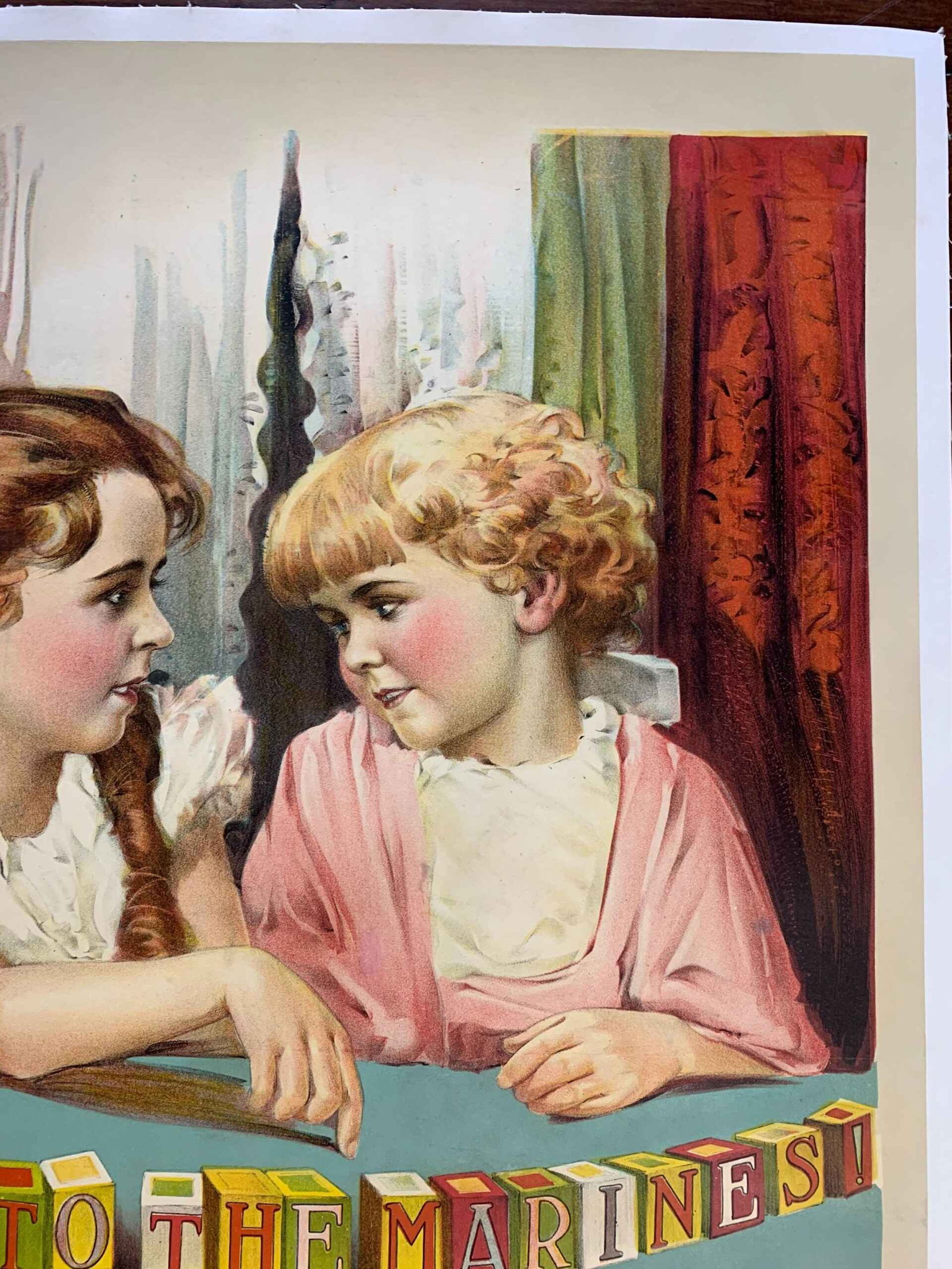 Tell It To The Marines (1918) 27.5 x 41.5 US One Sheet Movie Poster LB - 3