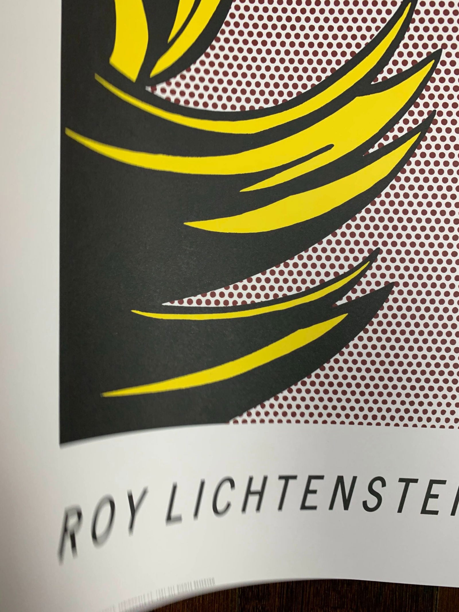 Lichtenstein - Yale Univ. Art Gallery (1991) 26x27 US Advertising Poster - Cardstock - 3