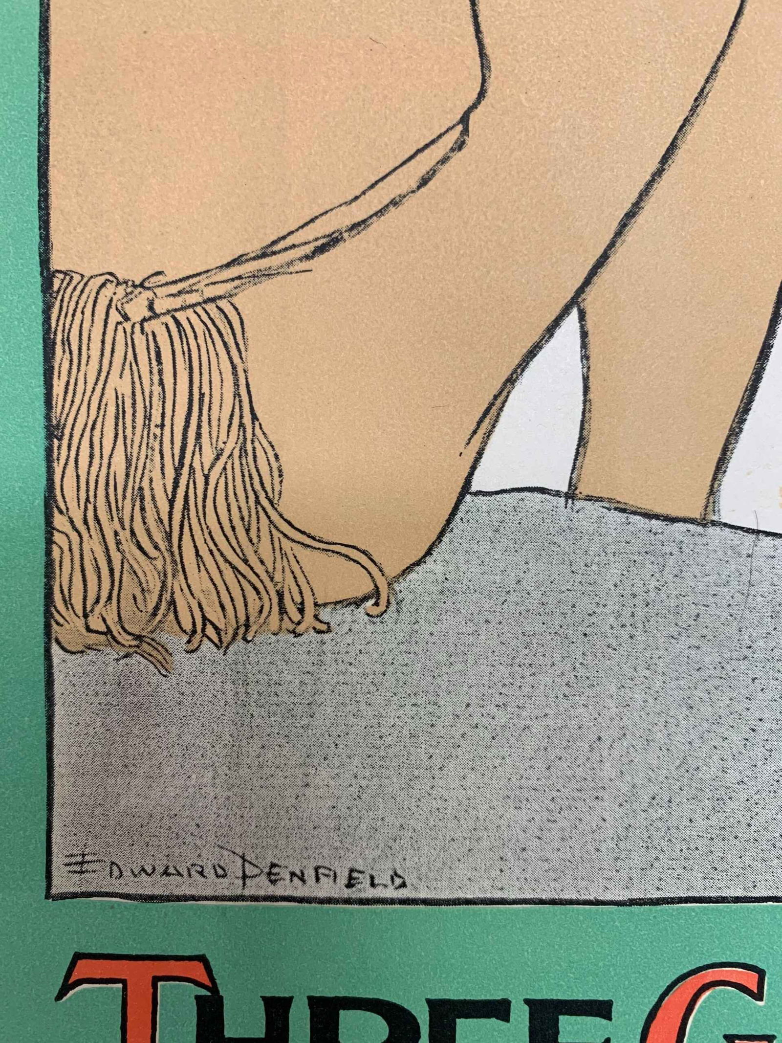 Harper's Magazine - Art by Penfield (1903) 8.25 x 17.5 US Advertising Poster - 2